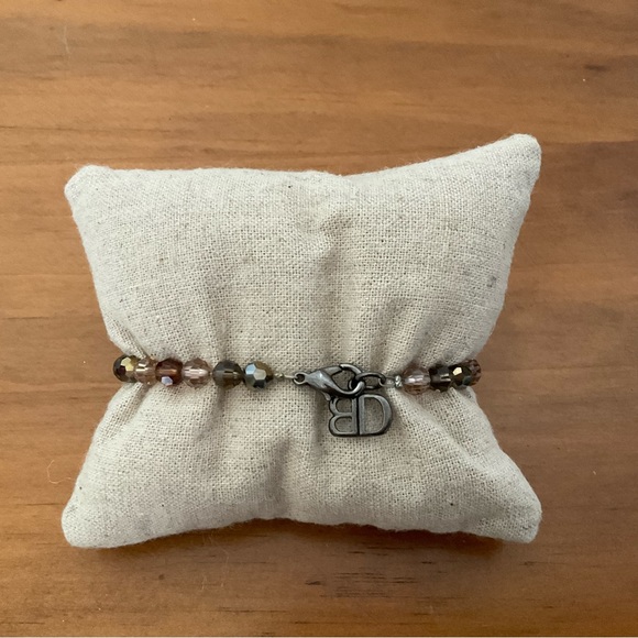 Blair Delmonico Brown/Tan Crystal Bracelet - Picture 4 of 4